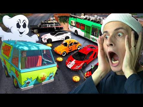 ვაგროვებ HALLOWEEN ის მანქანებს GTA5 ში ! სკუბი დუუუუ