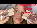 NEW Maybelline Lifter Gloss- Hydrate and Plump your Lips- Swatch & Review