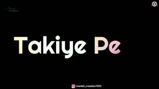 Jab aankhen band hoti hai bas tu saath hoti hai sad WhatsApp status