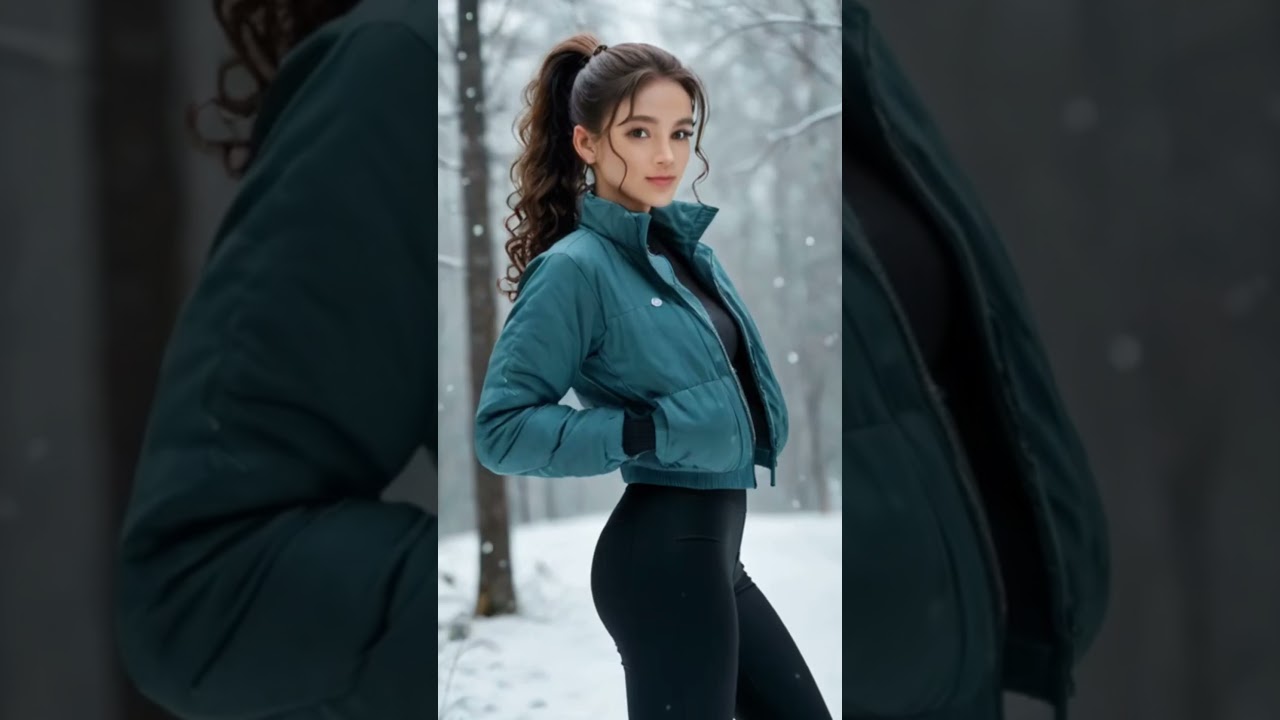 AI Lookbook Winter Days In The Woods Part 7 