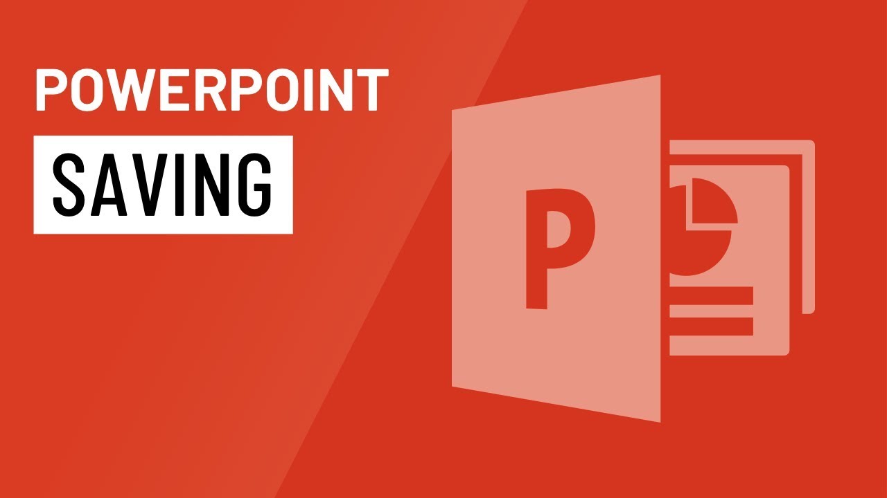 saving a presentation in ms powerpoint