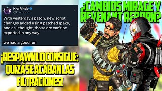 ¡Respawn lo consigue! ¿Buff Mirage y Revenant Reborn? Apex Legends Temporada 18