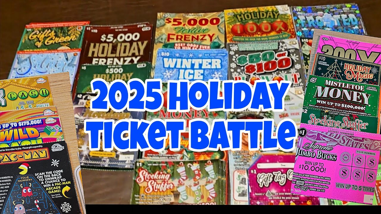 2025 💰 $1220 CHRISTMAS HOLIDAY SCRATCH OFF TICKET BATTLE! MD | PA | NJ | OH | DE | KY | TN  | NY