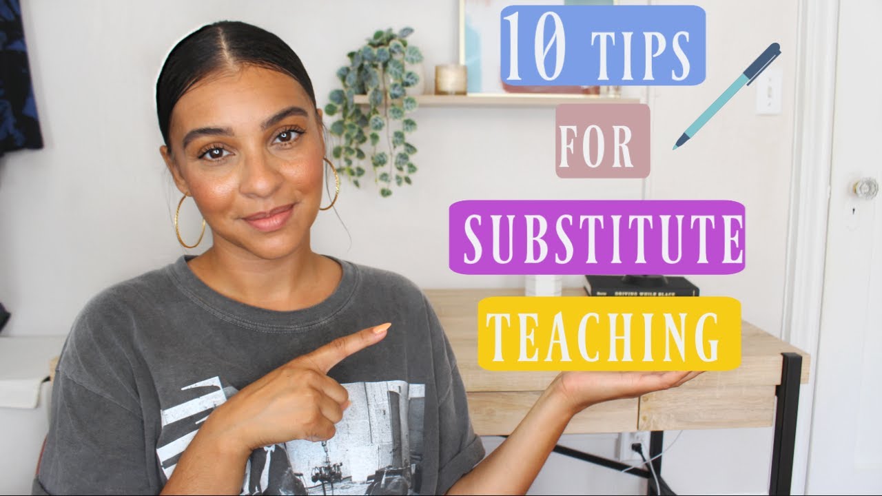 Tips For Substitute Teachers