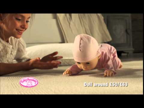 baby annabell learns to walk doll