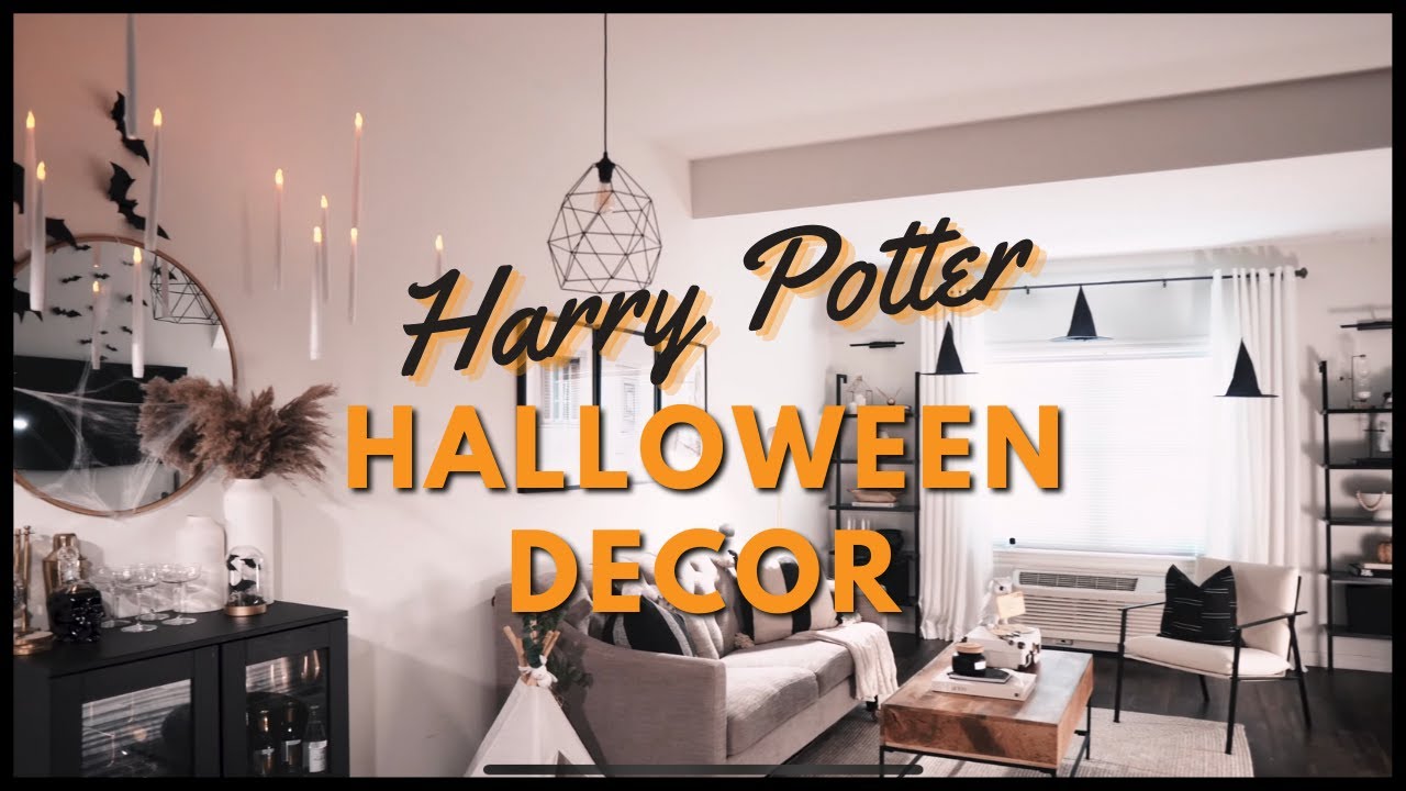 Harry Potter Inspired Halloween Decor | Halloween Decorating 2021 ...