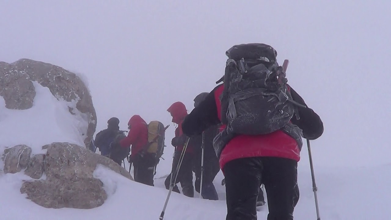 Berit Dağı 6. ulusal Kış Tırmanışı Kınıkkoz,Göksun,Kahramanmaraş 18-19 Ocak 2020 (Video-2)