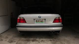 2001 BMW 740IL E38 LS Swap Big Turbo Cold Start And Idle