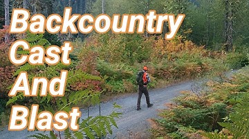 Backcountry Grouse Hunting and Trout Fishing Cast and Blast! (Catch and Cook)
