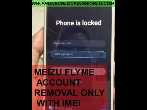 MEIZU PRO 7 FLYME ACCOUNT REMOVAL (ALL MEIZU SUPPORTED) 100%