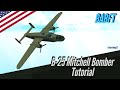 B-25 Mitchell Bomber plane Tutorial (Roblox Build a Boat for Treasure)