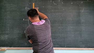 T.L.E. 9 DRAFTING I [ How to Bisect a Line ]