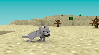 Волк жизнь - Minecraft анимация