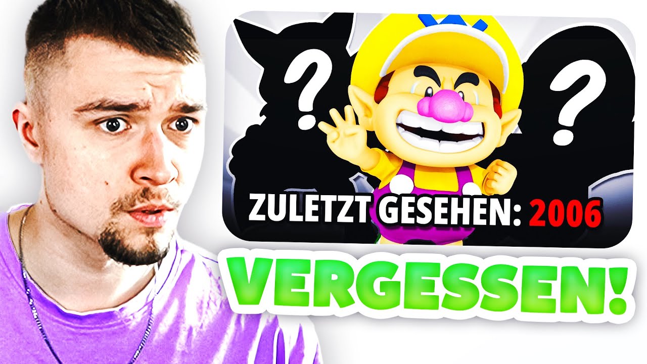 MARIO Charaktere die VERGESSEN wurden... | Dävid Reaktion