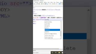 HOW TO INSERT AUDIO IN WEBPAGE BY USING HTML | AUDIO TAG HTML | ADD MP3 FILE IN HTML  -اردو/हिंदी screenshot 3