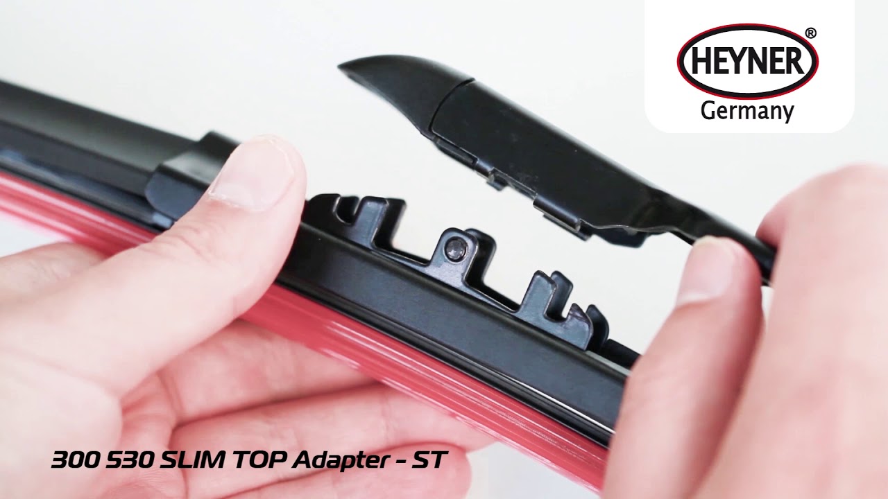 Alca Heyner wiper blade adapter Side lock Slim Top Top Lock Flat Tab Pinch Tab