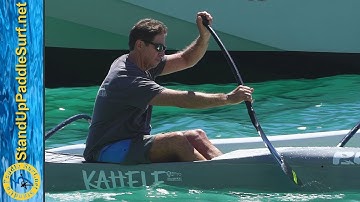 John Puakea Teaches Canoe Paddling Technique: The Catch - Part 1