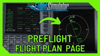 MSFS | How to PREFLIGHT | FLIGHT PLAN PAGE | Tutorial | FENIX A320
