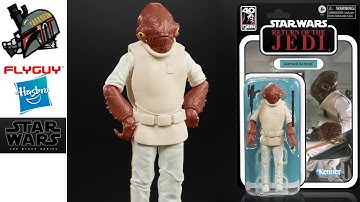 FLYGUYtoys Star Wars The Black Series Admiral Ackbar Retro Kenner 40th Anniversary Figure Review