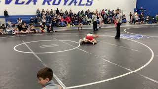105 Laucher, Kyle v Unknown (Brecksville) 11-25-23 L 1-6