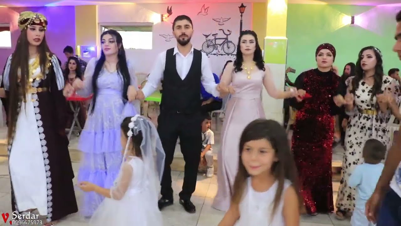 كوباني زفاف العروسين باسل & عيدة من اهالي قرية مشكو اقيم الحفل في صالة نيروز بتاريخ2/8/2022 رقم 1