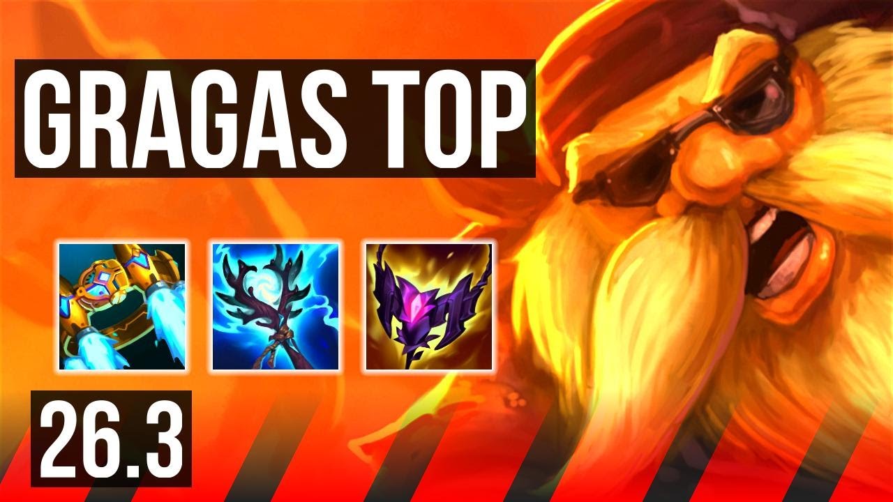 GRAGAS vs ZAAHEN (TOP) | EUW Master | 26.3