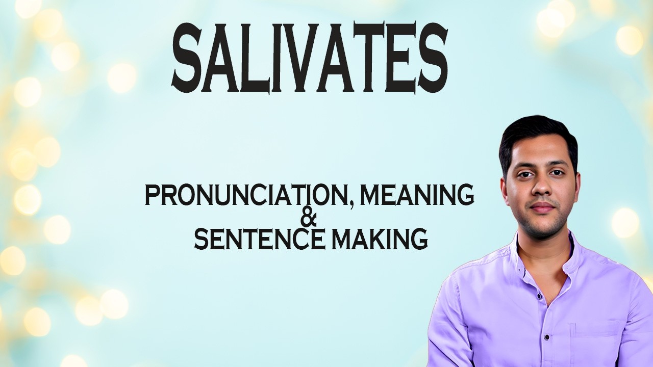 Слюнотечение - Значение и произношение слов в аудио- и видеословаре