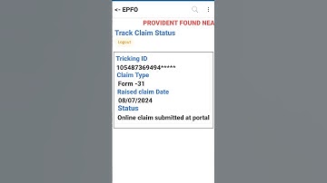 PF Claim submitted at portal Error Under Process settled ✅#pf