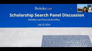 Scholarship Search Panel Discussion
Hear from a panel of current students about their experience with outside agency scholarships. Learn tips on how to search for scholarships, as well as application processes, time management, organization, and preparation strategies. Scholarship Search Panel Discussion