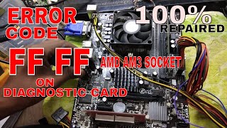 computer repairs #pc repair #no power motherboard repaired #amd am3 cpu