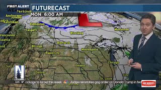 Northern News Now morning forecast 10-30-23