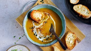 Vegan Pumpkin Soup (Creamy Recipe)