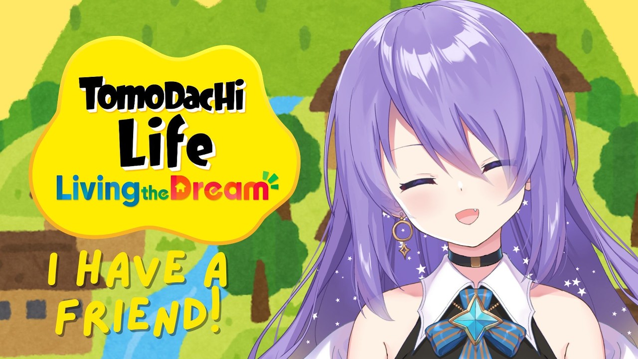 【Tomodachi Life: Living the Dream】First time playing!【hololive | moona】