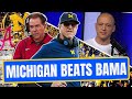 Michigan Beats Alabama  - Josh Pate Rose Bowl Reaction (Late Kick Cut)