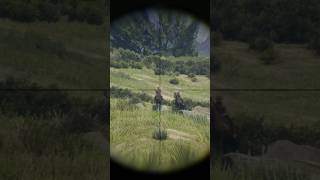 Sniper Kill #shorts #rdr2