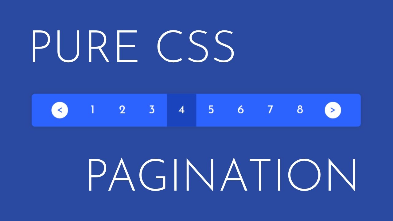 how-to-create-the-pagination-using-html-and-css