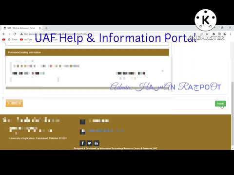 UAF Postgraduate complete registration process 2022-23 #uaf #postgraduate