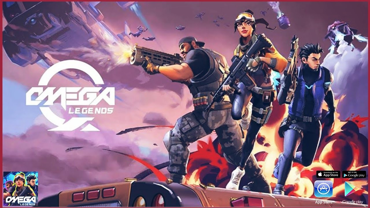 OMEGA LEGENDS | NEW BATTLE ROYALE GAMEPLAY