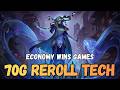 70 Gold Slow Roll Strategy | Lissandra & Cho'Gath 3-Star Guide