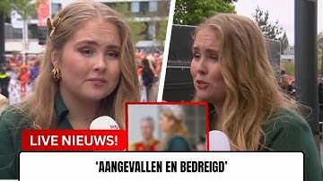 Schoknieuws: Prinses Amalia in gevaar – ‘Aangevallen en bedreigd’....