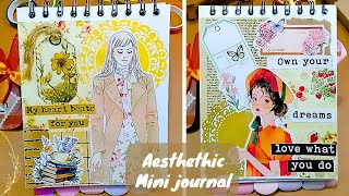 Aesthetic Mini Journal Ideas | DIY Scrapbook Inspiration &amp; Cute Journaling Aesthetic #art #diy