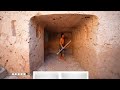 🏰 Secret Underground Palace Construction in Forest!