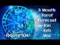 ♒️Aquarius ~ People You Can Trust Have Your Back! | 3 Month Forecast