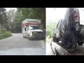 Dash Cam-Wrong Way Uhaul Truck Abruptly Wrecks Police Car