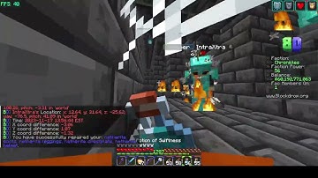 IntraXtra Using Bhop hacks  | Player Report #7 | BlockDrop Factions