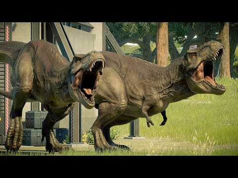 RELEASE ALL 86 LARGE AND MEDIUM CARNIVORE,HERBIVORE DINOSAURS - Jurassic World Evolution 2