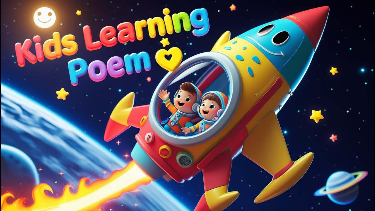 Counting Down to Space! 🚀 10–1 Rocket Song for Kids