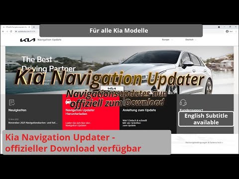 Kia Navigation Updater - software / map updates official download available