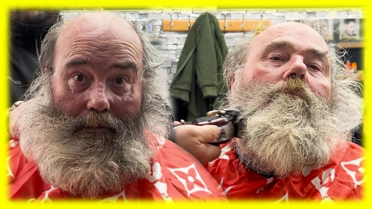 Unbelievable Santa Beard Makeover: A Stunning Transformation! Christmas