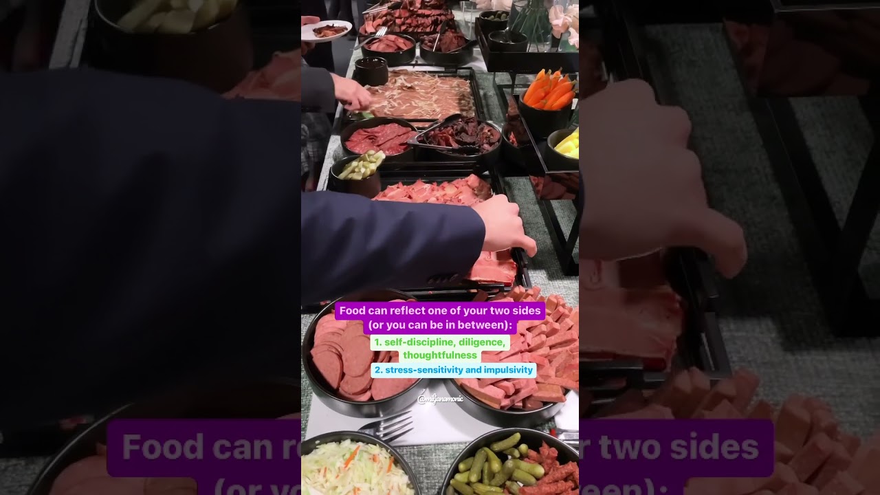 The food we consume tells a lot about our life style and the choices we make. Are you 1 or 2?